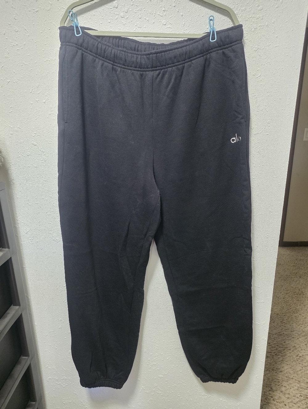 ALO Yoga Black Track Joggers